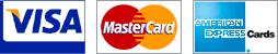 Visa, master card, american express logos