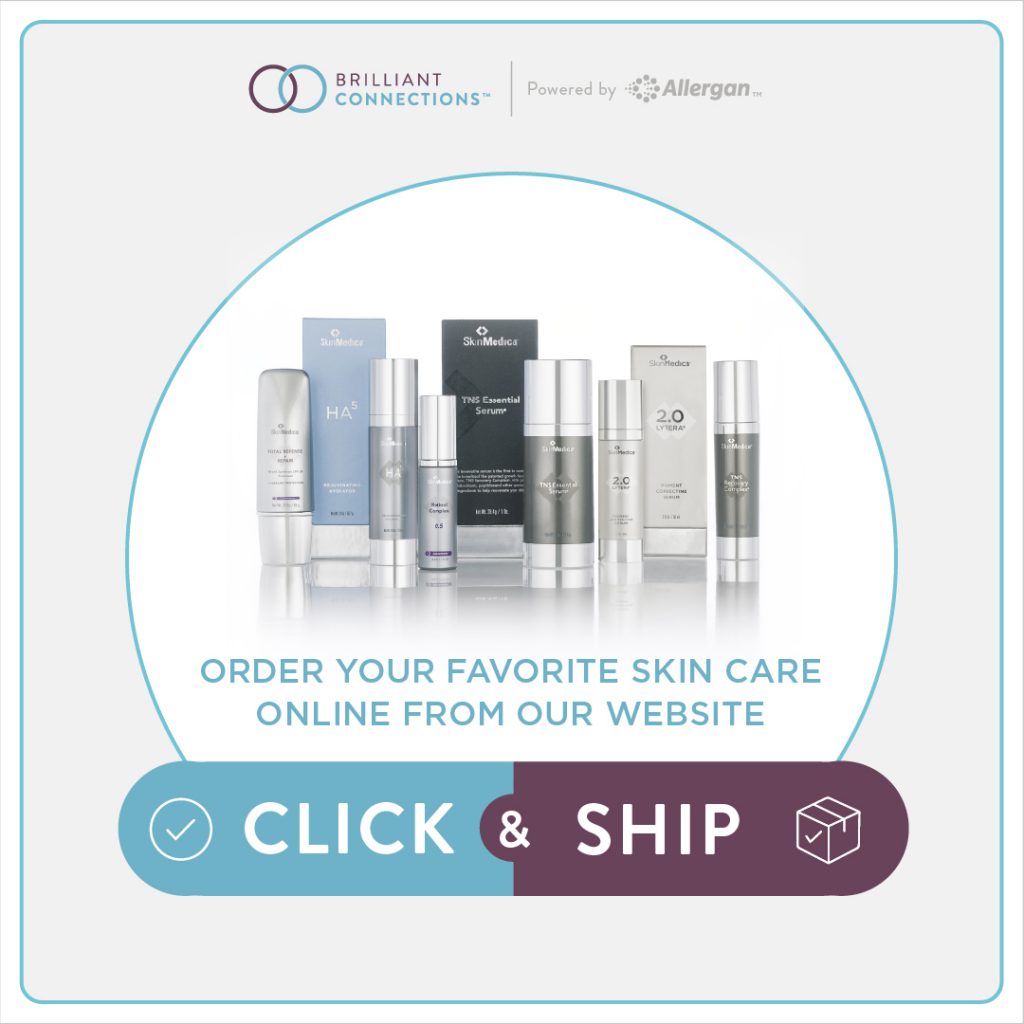 Brilliant Distinctions: Order your favorite skin care online from our website. Click and ship link